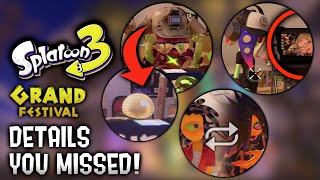 Grand Festival DETAILS amp Secrets You MISSED  Splatoon 3 [upl. by Okechuku]