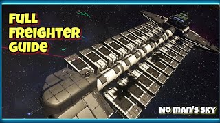 Full guide to freighters in no mans sky [upl. by Helsie724]