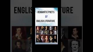 Romantic poets of English Literature  Lit Talks literature englishliterature nilimajuthi [upl. by Ehsiom]