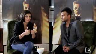 Kutti Haris Interview with Akshara Haasan  Shamitabh Press Launch in London [upl. by Sitof]