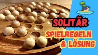 So LÖST du Solitär  Spielanleitung amp verständlicher Lösungsweg Logoplay Holzspiele [upl. by Inimak629]