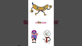 Why Did the Banana go to The Doctor shorts wildlifesecrets roblox funny kidssongs tocaboca [upl. by Simeon]