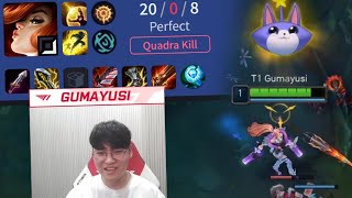 T1 Gumayusi Casually Going 200 in KR Challenger  Best of LoL Stream Highlights Translated [upl. by Armond840]