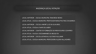 Eleições 2024 Local de Votação [upl. by Call630]