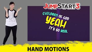 JumpStart3  John 112  Children Of God  Original Hand Motions [upl. by Mallen134]