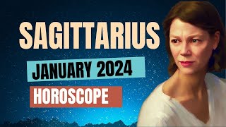 Blessings in Finances and Career 🔆 SAGITTARIUS JANUARY 2024 HOROSCOPE [upl. by Serdna]