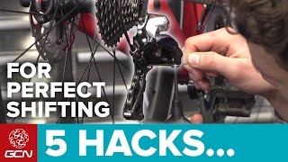 5 Hacks For Perfect Shifting On Your Road Bike [upl. by Llezom]