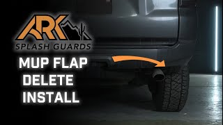 Ark Mud Flap Delete 4Runner Install  Why Are Mud Flaps Bad [upl. by Nagol]