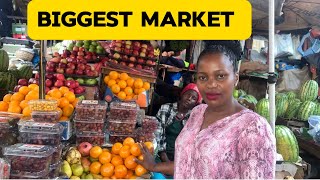 AFRICAN MARKET VLOG  FRESH FOODSCOST OF LIVING IN KAMPALA [upl. by Alimak]