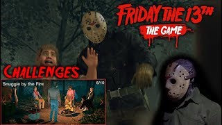 Friday the 13th the game  Gameplay 20  Challenge 6  Jason part 6 [upl. by Nodnar46]