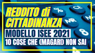 ✅ RINNOVO ISEE 2021 RDC 👉 10 COSE CHE MAGARI NON SAI REDDITO CITTADINANZA DSU DOMANDE FREQUENTI [upl. by Enitsirhc532]