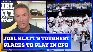 Joel Klatt’s top 5 toughest places to play in college football  Joel Klatt Show [upl. by Ayhtak]