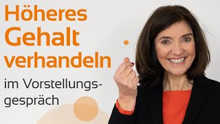 Vorstellungsgespräch So gelingt die perfekte Gehaltsverhandlung [upl. by Htebizile]