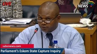 Eskom Inquiry 27 February 2018 [upl. by Anawit]