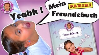 ERSTES YOUTUBER FREUNDEBUCH von Panini  die Sensation  Werbevideo  MILEYS WELT [upl. by Mutat]