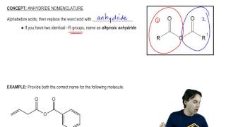 Anhydride Nomenclature [upl. by Divd]