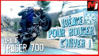 ESSAI Yamaha TRACER 700  la MOTO idéale en HIVER [upl. by Dragelin644]