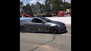 HSV VF Maloo Powercruise Pits Burnout [upl. by Maurizia656]