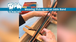 Inkle Loom Pickup Weaving [upl. by Baudelaire398]