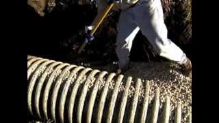 HDPE Pipe Installation Backfill Procedures Part 3 [upl. by Terena]