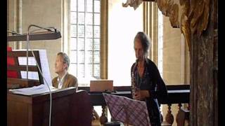 Rondeau from quotSinfonie de Fanfares JeanJoseph Mouret with saxophone and organ [upl. by Bohner]