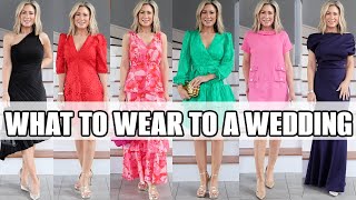 Wedding Guest Dresses  What To Wear To A Wedding or SemiFormal Event  Women Over 40 [upl. by Rise506]