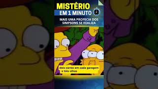 Mais uma profecia dos Simpsons se realiza curiosidades mistérios [upl. by Hallerson]