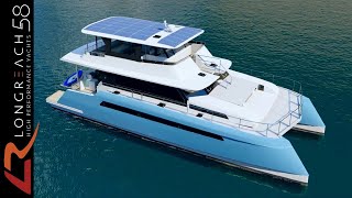 BLUEWATER MOTORYACHT LONGREACH 1900 power catamaran feature update [upl. by Aicemak]