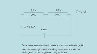 Serie en parallelschakelingen vwo [upl. by Birdt]