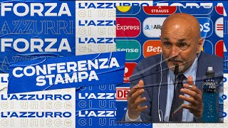 Conferenza stampa del CT Spalletti  ItaliaAlbania 21  EURO 2024 [upl. by Pammi]