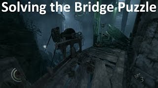 Solving the Bridge Puzzle in the Underground Ruins  Chapter 3 Dirty Secrets  Thief 2014 Guide [upl. by Karwan]