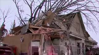 Powerful tornadoes slam several states in Americas heartland [upl. by Ahoufe437]