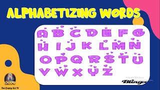 Alphabetizing Words [upl. by Lerrehs369]