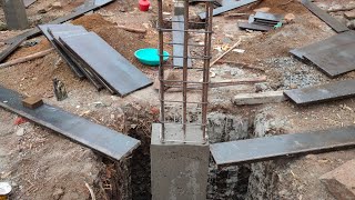 Ground level plinth beam column height level [upl. by Antonietta]