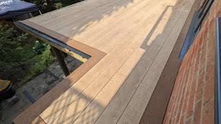 Millboard Balcony Walk Out  Phase 2 Day 10  Decking Boards Install [upl. by Hiett]