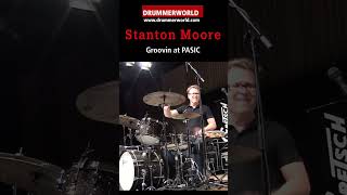 Stanton Moore Groovin at PASIC  filmed by Bernhard Castiglioni  stantonmoore drummerworld [upl. by Flor]