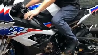 Bmw s1000rr Top speed and exhaust sound short [upl. by Corder]