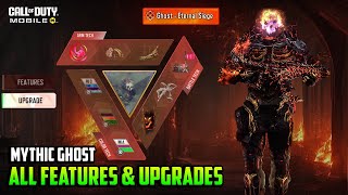 Mythic Ghost All Upgrades amp Features CODM  Season 7 Cod Mobile Leaks [upl. by Herates]