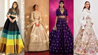 Crop Top Lehenga Designs 2024  Latest Lehenga Designing Ideas 💡  Wedding Season [upl. by Koby]