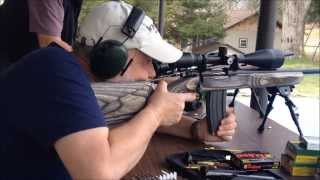 Shooting the Mossberg MVP Varmint  Part1 [upl. by Froehlich763]