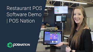 Restaurant POS Software Demo  POS Nation [upl. by Nerak766]