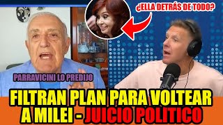 FANTINO y el EX VICEPRESIDENTE CARLOS RUCKAUF  filtran plan para VOLTEAR a MILEI [upl. by Inajar]