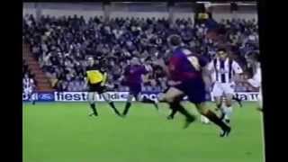 El mejor gol de un ecuatoriano Kaviedes al Barcelona de España [upl. by O'Donnell]