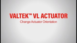 Valtek Linear Actuator Reorientation [upl. by Anilosi]