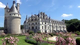 Château de Chenonceau IndreetLoire Centre France Europe [upl. by Idnerb]