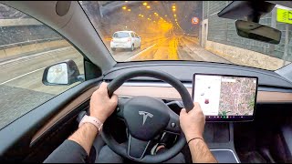 2024 Tesla Model Y Long Range  351HP  0100 POV Test Drive 1915 Joe Black [upl. by Nrobyalc364]