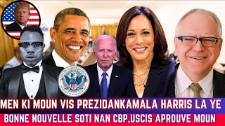 GWO NOUVELUSCIS KONTINYE APROUVE MOUN ET BAY TRAVEL AUTHORISATIONKAMALA HARRIS FE BON CHWA [upl. by Eanrahc]