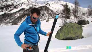 How to put skins on skis or splitboard [upl. by Virge479]