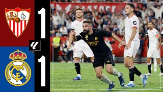 Sevilla FC 11 Real Madrid  HIGHLIGHTS  LaLiga 202324 [upl. by Swirsky957]