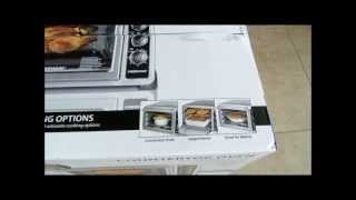 Farberware Countertop Oven with Convection and Rotisserie Feature Unboxing Review [upl. by Bo]